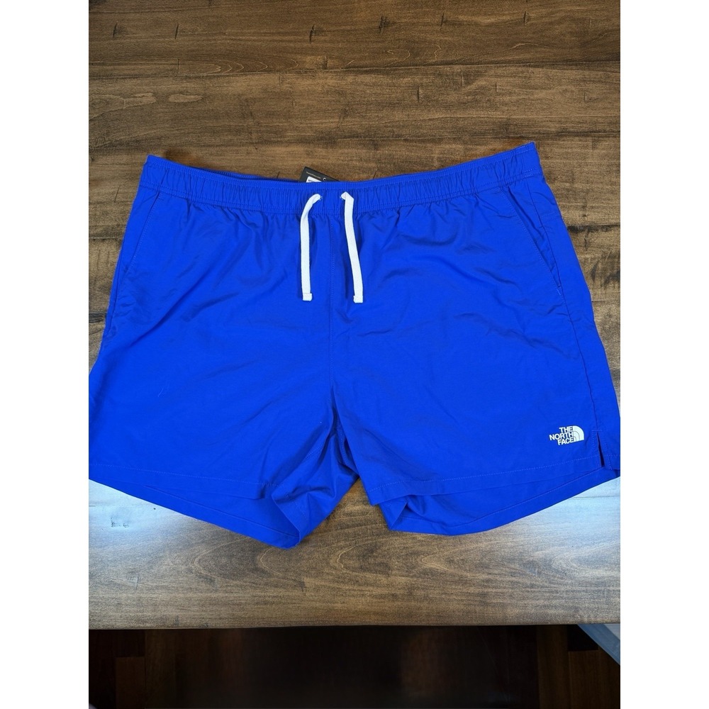 North Face, Men's Swim Trunks, Size 2XL, Blue W/ Netting, NEW WITH TAGS